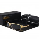 HD.SPACE Brand New High Quality Metal Rectangle Frame Polarized Lens Men\'s Sunglasses Driving Uv400