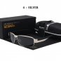 HD.SPACE Brand New High Quality Metal Rectangle Frame Polarized Lens Men\'s Sunglasses Driving Uv400