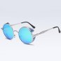 Round Metal Sunglasses Steampunk Men Women Fashion Glasses Brand Designer Retro Vintage Sunglasses U