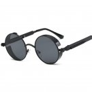 Vintage Women Steampunk Sunglasses Brand Design Round Sunglasses for men women Oculos de sol UV400 s
