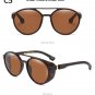 JackJad New Fashion Round Frame SteamPunk Style Side Mesh Sunglasses Men Brand Design Vintage Sun Gl