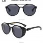 JackJad New Fashion Round Frame SteamPunk Style Side Mesh Sunglasses Men Brand Design Vintage Sun Gl