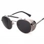 Pop Age New Fashion Gothic Steam Punk Glasses Brand Designer Mirror Driving Women Men Steampunk Sung