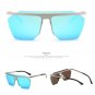 2017 New Brand Square Sunglasses Men or Women Retro Metal Big Glasses Oversized Driving Vintage Part