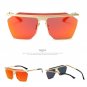 2017 New Brand Square Sunglasses Men or Women Retro Metal Big Glasses Oversized Driving Vintage Part