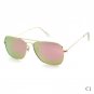 LongKeeper 2017 New Arrived Metal Alloy Sunglasses for Men Points Square Coating Sun Glasses UV 400