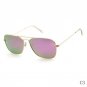 LongKeeper 2017 New Arrived Metal Alloy Sunglasses for Men Points Square Coating Sun Glasses UV 400