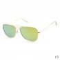 LongKeeper 2017 New Arrived Metal Alloy Sunglasses for Men Points Square Coating Sun Glasses UV 400