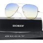 Dokly spitfire poolside fashion glasses women men Mirror aviator Sunglasses Women Brand Design Sun G