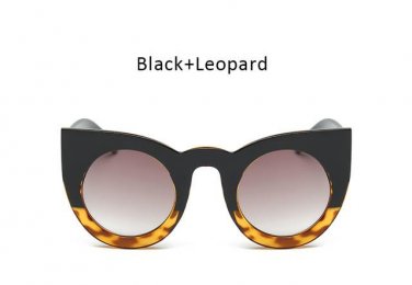 TSHING Fashion Oversized Cat Eye Sunglasses Women UV400 Big Frame Cateye Sun Glasses For Female Ladi