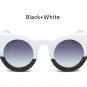 TSHING Fashion Oversized Cat Eye Sunglasses Women UV400 Big Frame Cateye Sun Glasses For Female Ladi