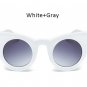 TSHING Fashion Oversized Cat Eye Sunglasses Women UV400 Big Frame Cateye Sun Glasses For Female Ladi