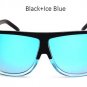 2017 New Big Frame Flat Top Women Sunglasses Fashion Superstar Brand Designer Oversized Clear Gradie