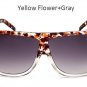 2017 New Big Frame Flat Top Women Sunglasses Fashion Superstar Brand Designer Oversized Clear Gradie