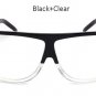 2017 New Big Frame Flat Top Women Sunglasses Fashion Superstar Brand Designer Oversized Clear Gradie