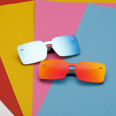 TSHING 2017 New Brand Designer Square Women Sunglasses Vintage Rimless Sun Glasses For Female UV400 