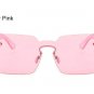 TSHING 2017 New Brand Designer Square Women Sunglasses Vintage Rimless Sun Glasses For Female UV400