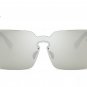 TSHING 2017 New Brand Designer Square Women Sunglasses Vintage Rimless Sun Glasses For Female UV400