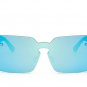 TSHING 2017 New Brand Designer Square Women Sunglasses Vintage Rimless Sun Glasses For Female UV400