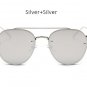 TSHING New Clear Lens Round Women Fashion Sunglasses Men Vintage Brand Designer M Sun Glasses