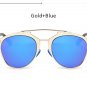 TSHING Fashion Cat Eye Sunglasses Women Brand Designer Metal Frame Vintage Mirror Cateye Sun Glasses