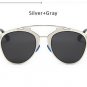 TSHING Fashion Cat Eye Sunglasses Women Brand Designer Metal Frame Vintage Mirror Cateye Sun Glasses