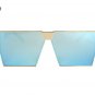 ROYAL GIRL New brand designer Mirrored Glasses Shield style Sunglasses Women Vintage Oversize Sun gl