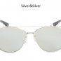 Fashion Classic Cat Eye Sunglasses Women Luxury Brand Metal Frame Vintage Sun Glasses Female Male