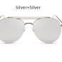 Clear Pink Aviation Sunglasses