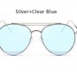 Clear Pink Aviation Sunglasses