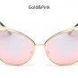 Vintage Cat Eye Women Sunglasses Fashion Ladies Cateye Mirror Sun Glasses