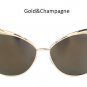 Vintage Cat Eye Women Sunglasses Fashion Ladies Cateye Mirror Sun Glasses