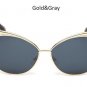 Vintage Cat Eye Women Sunglasses Fashion Ladies Cateye Mirror Sun Glasses