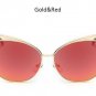 Vintage Cat Eye Women Sunglasses Fashion Ladies Cateye Mirror Sun Glasses