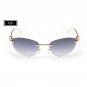 ROYAL GIRL Rimless Cat Eye Sunglasses Women Fashion Glasses Women Brand Designer Goggles Sun Glasses