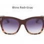 Fashion Rivet Cat Eye Sunglasses Women Ladies Luxury Brand Design Sun Glasses For Female
