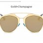 TSHING Fashion Classic Cat Eye Sunglasses Women Luxury Brand Designer Metal Frame Vintage Mirror Sun