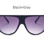 New Fashion Flat Top Goggle Sunglasses Women Vintage Brand Designer Sun Glasses
