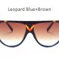 New Fashion Flat Top Goggle Sunglasses Women Vintage Brand Designer Sun Glasses