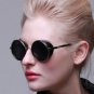 Steampunk Men\'s Vintage Round Sunglasses Men Women Brand Designer Retro Steam Punk Circle Mirror Su