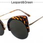 Vintage Cat Eye Sunglasses Women Brand Designer Mirror Retro Circle Sun Glasses