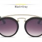 GATSBY Double Bridge Round Sunglasses Women Men Fashion Aviation Mirror Sun glasses
