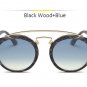 GATSBY Double Bridge Round Sunglasses Women Men Fashion Aviation Mirror Sun glasses