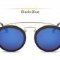 GATSBY Double Bridge Round Sunglasses Women Men Fashion Aviation Mirror Sun glasses