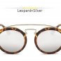 GATSBY Double Bridge Round Sunglasses Women Men Fashion Aviation Mirror Sun glasses