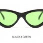 Fashion Cute Cat Eye Sunglasses Women Ladies Vintage Brand Designer Clear Lens Elegant Cateye Sun Gl
