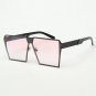 ROYAL GIRL Metal Unique Sunglasses Women Square Vintage retro ombre lens 2017 summer Fashion Glasses