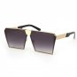 ROYAL GIRL Metal Unique Sunglasses Women Square Vintage retro ombre lens 2017 summer Fashion Glasses