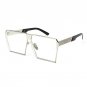 ROYAL GIRL Metal Unique Sunglasses Women Square Vintage retro ombre lens 2017 summer Fashion Glasses