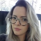 ROYAL GIRL Fashion Cat Eye Sunglasses Women Half Frame Glasses Shades Brand Designer Clear Lens Ocul